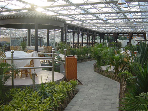 陜西生態(tài)餐廳溫室